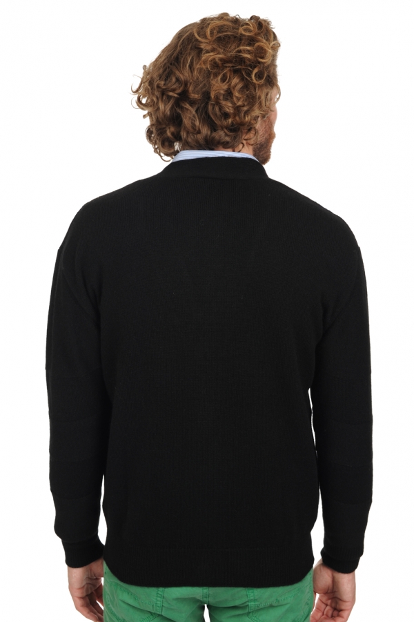 Yak men waistcoat sleeveless sweaters podrick black 4xl