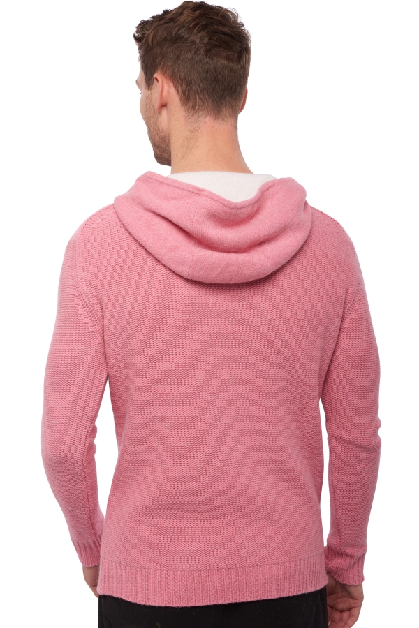 Yak men zip hood conor pink off white 2xl