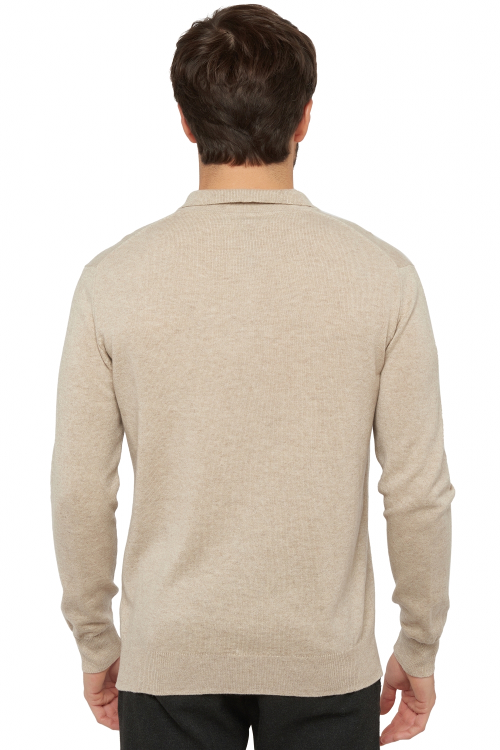  men polo style sweaters premium natural alexandre pema natural m