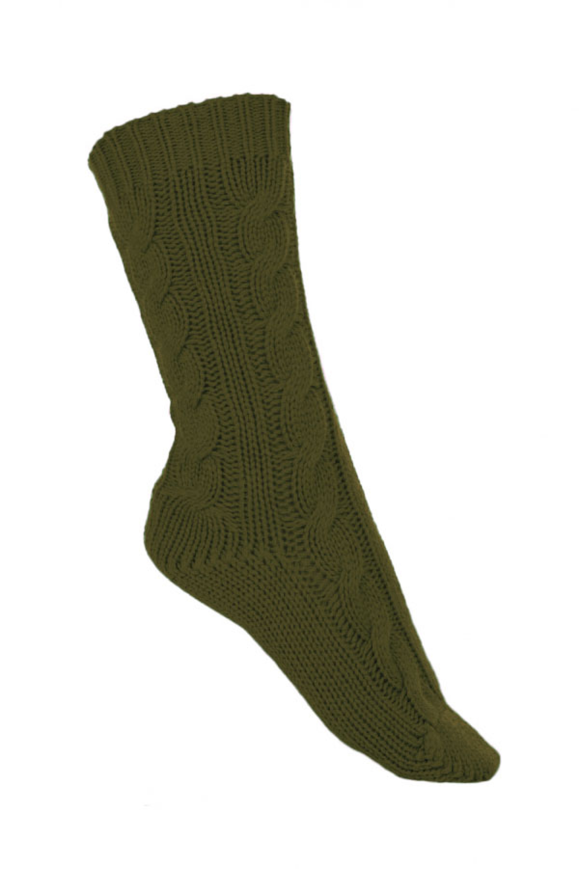Cashmere accessories cocooning pedibus ivy green 37 41