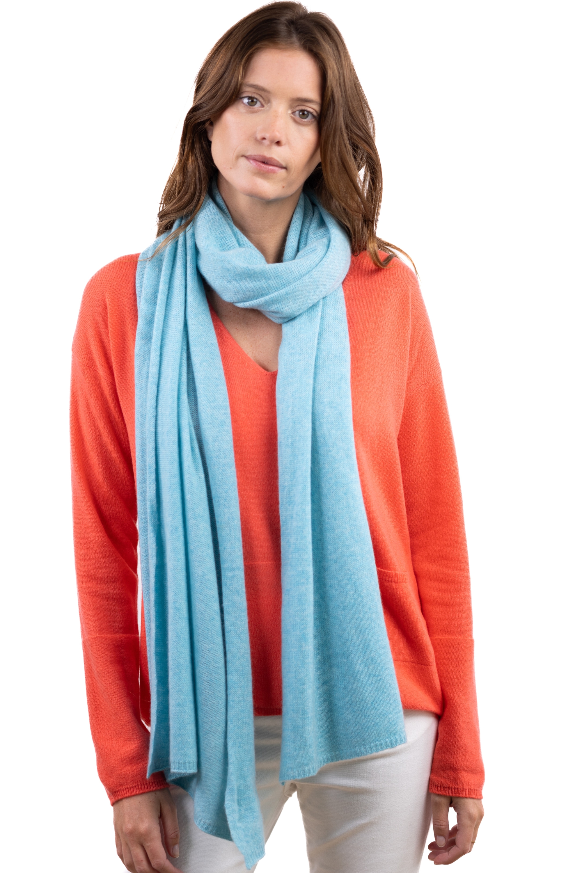 Cashmere accessories scarves mufflers zory piscine 200 x 50 cm