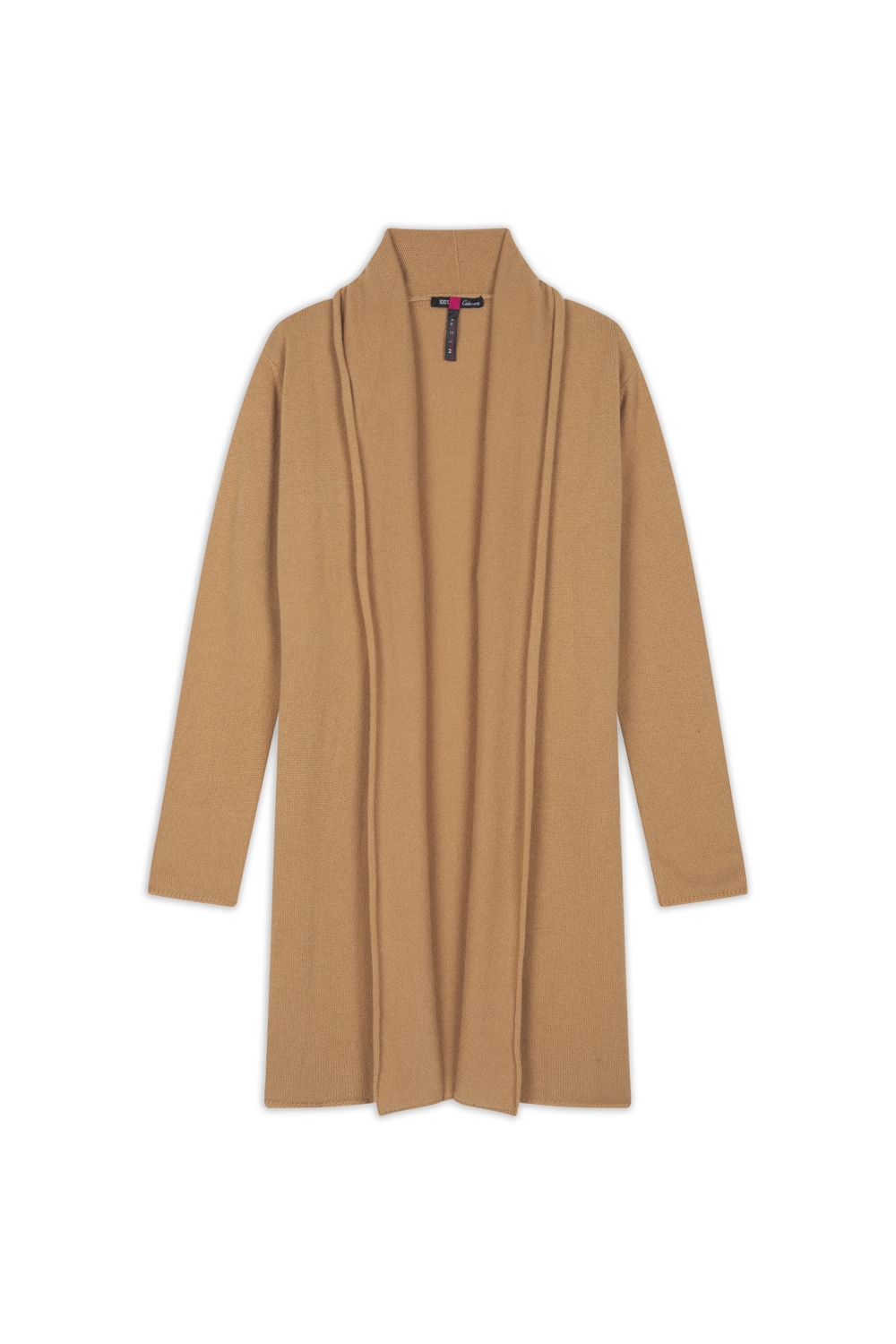 Cashmere ladies dresses coats perla camel 2xl