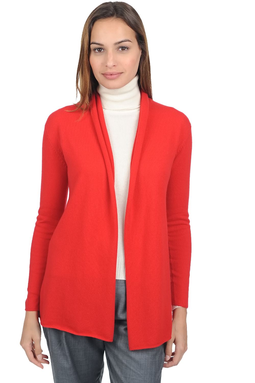 Cashmere ladies premium sweaters pucci premium tango red 4xl