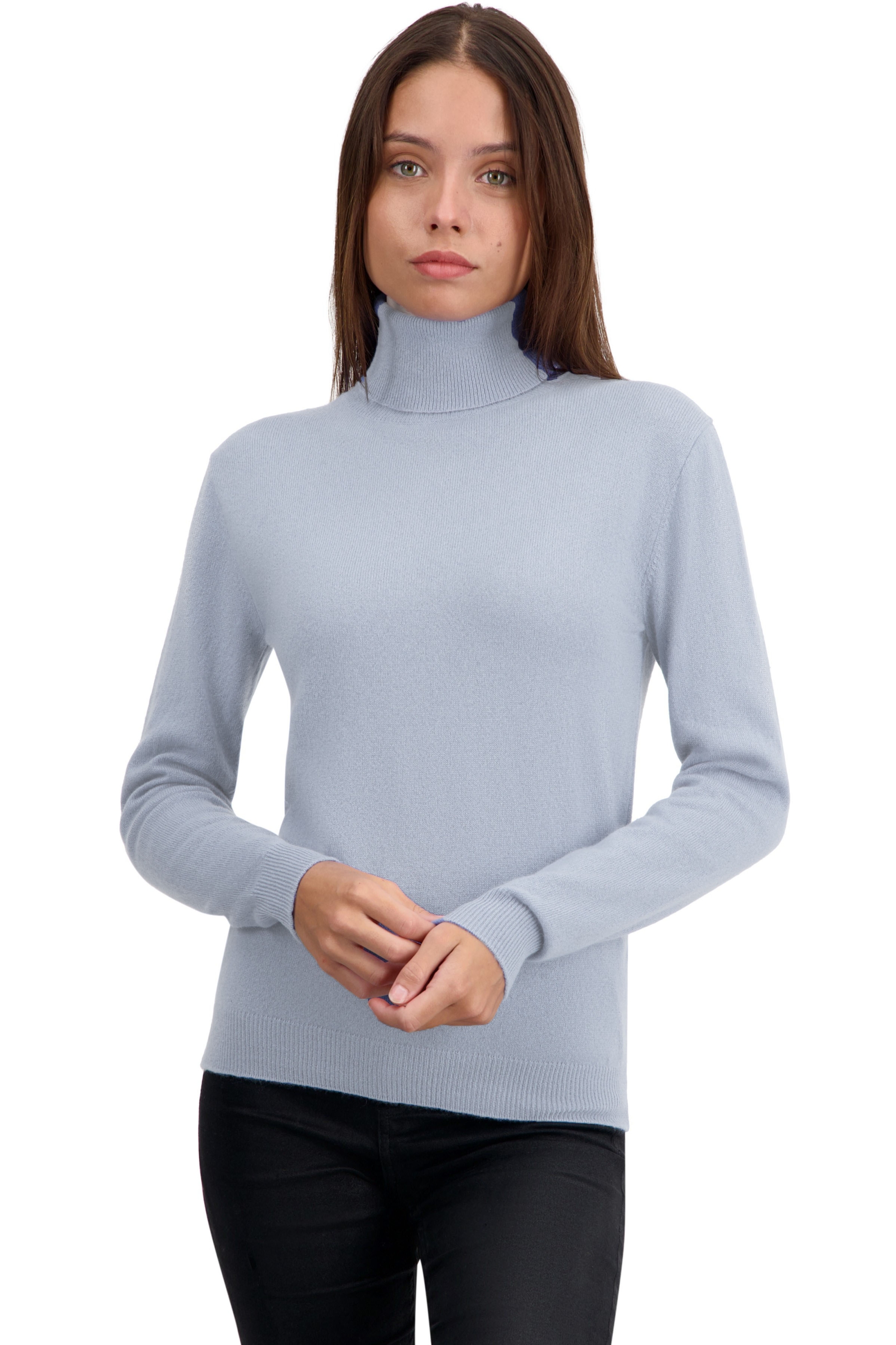 Cashmere ladies roll neck tale first whisper m