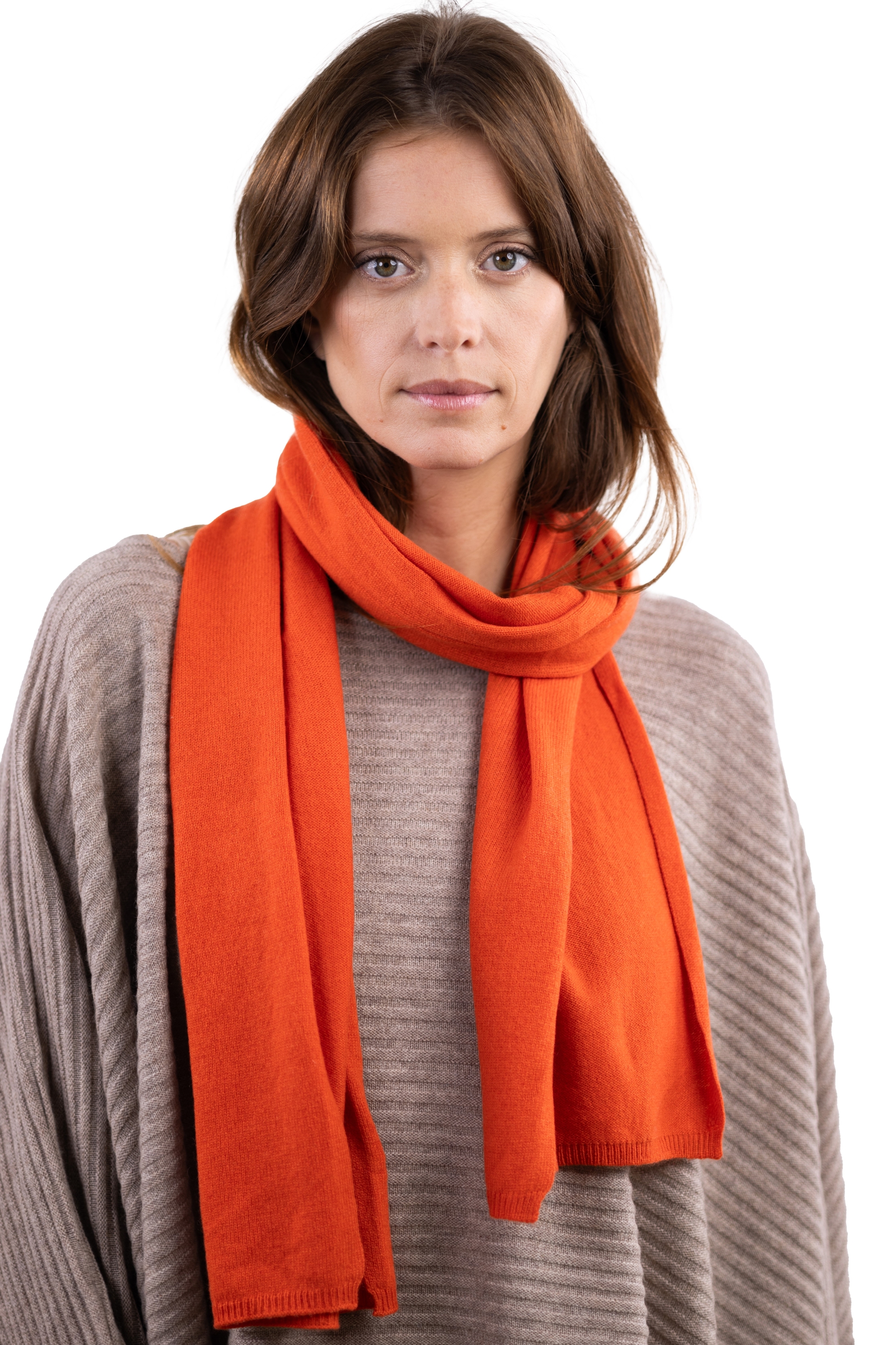 Cashmere ladies scarves mufflers ozone satsuma 160 x 30 cm