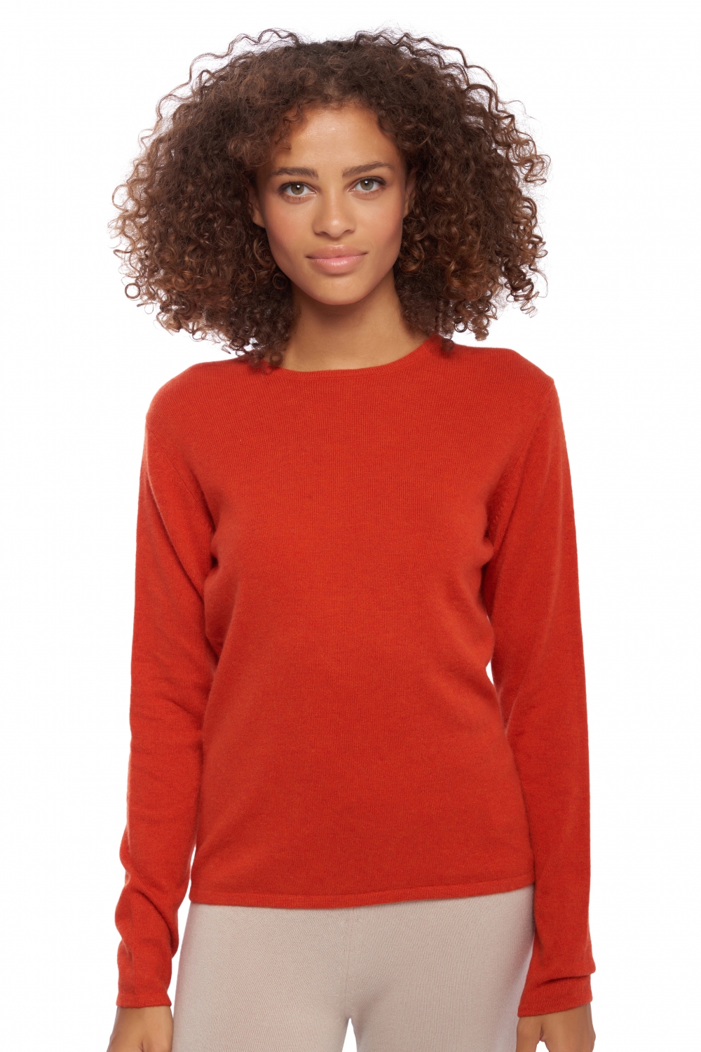 Cashmere ladies spring summer collection line paprika xs