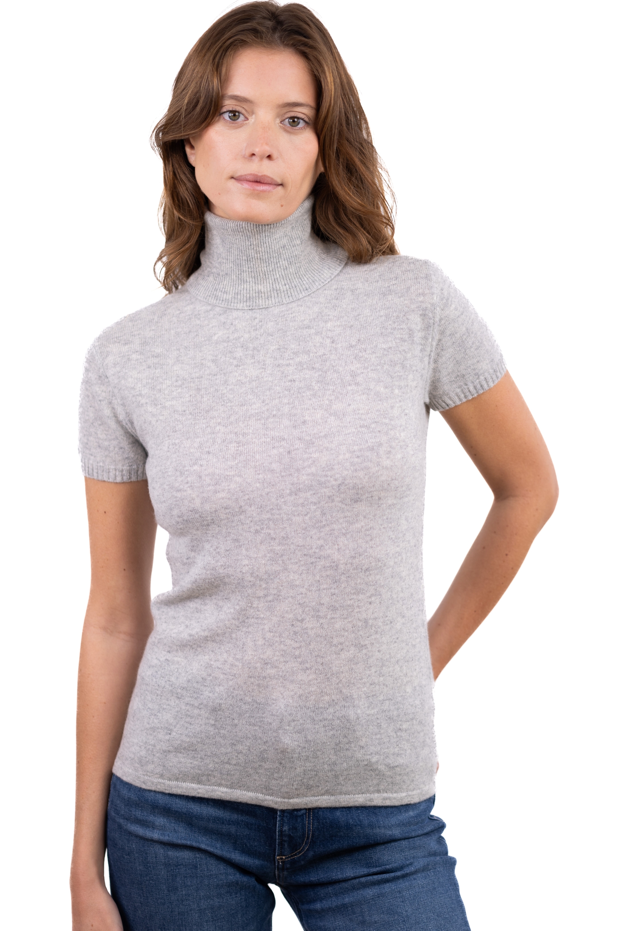 Cashmere ladies timeless classics olivia flanelle chine m