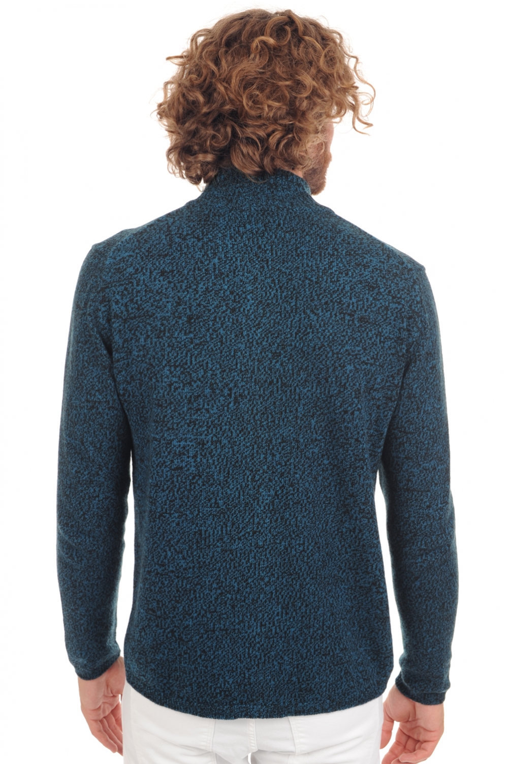 Cashmere men chunky sweater oups laser l
