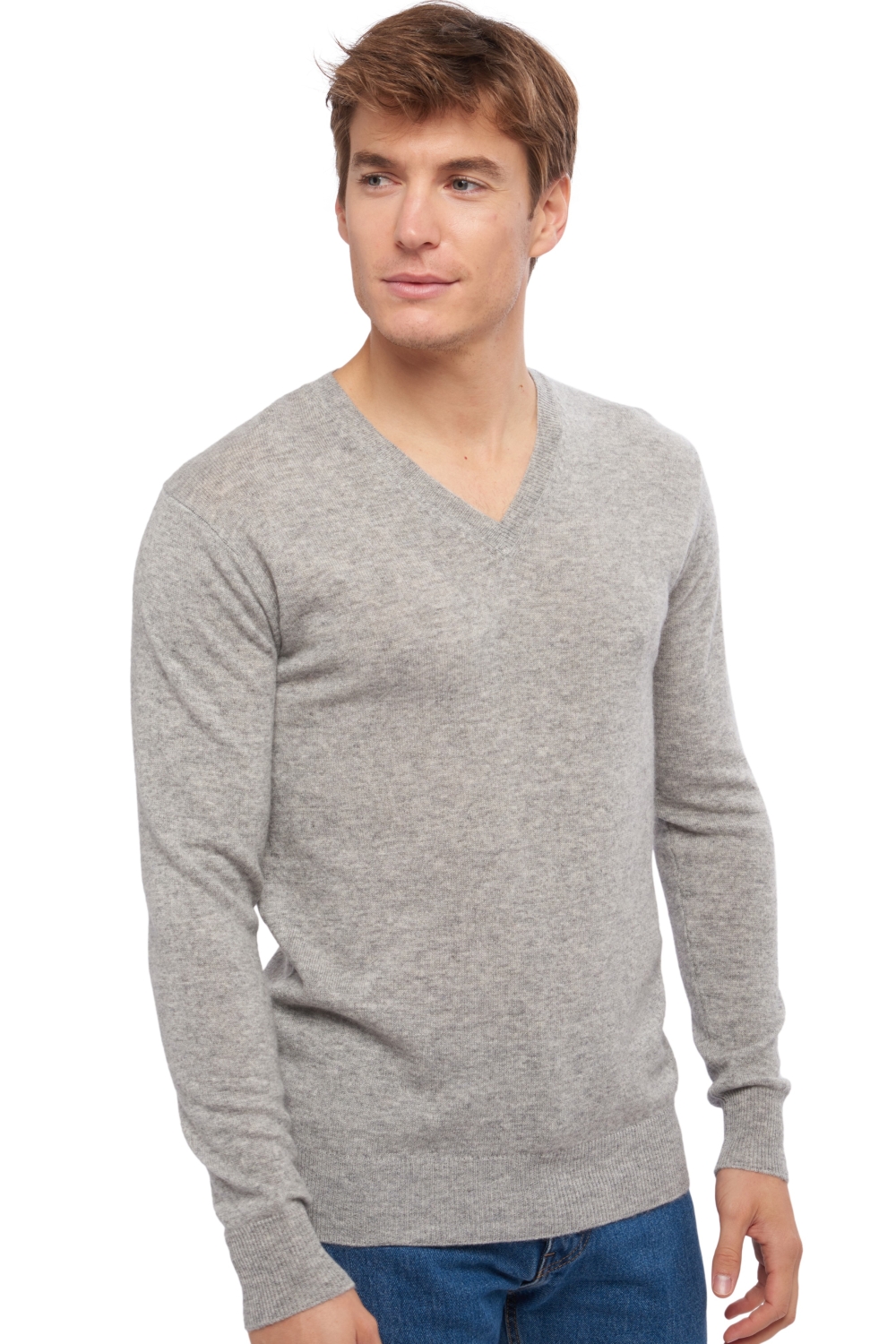 Cashmere men low prices tor first fog grey xl