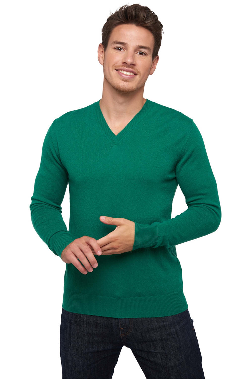 Cashmere men low prices tor green grass m