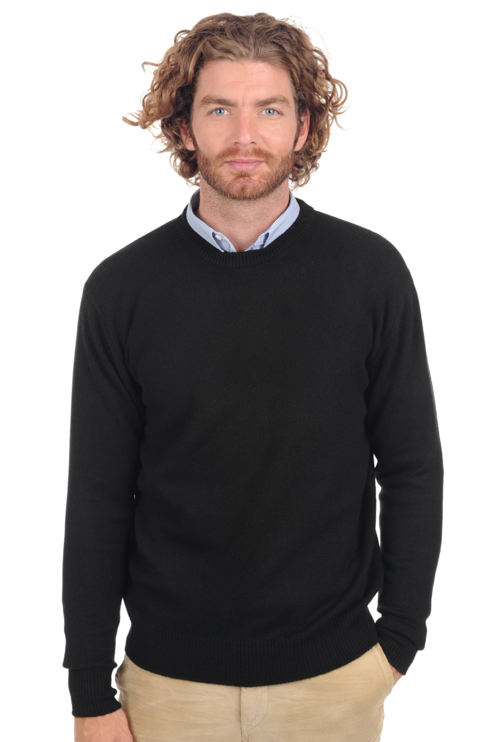 Cashmere men premium sweaters nestor 4f premium black xs