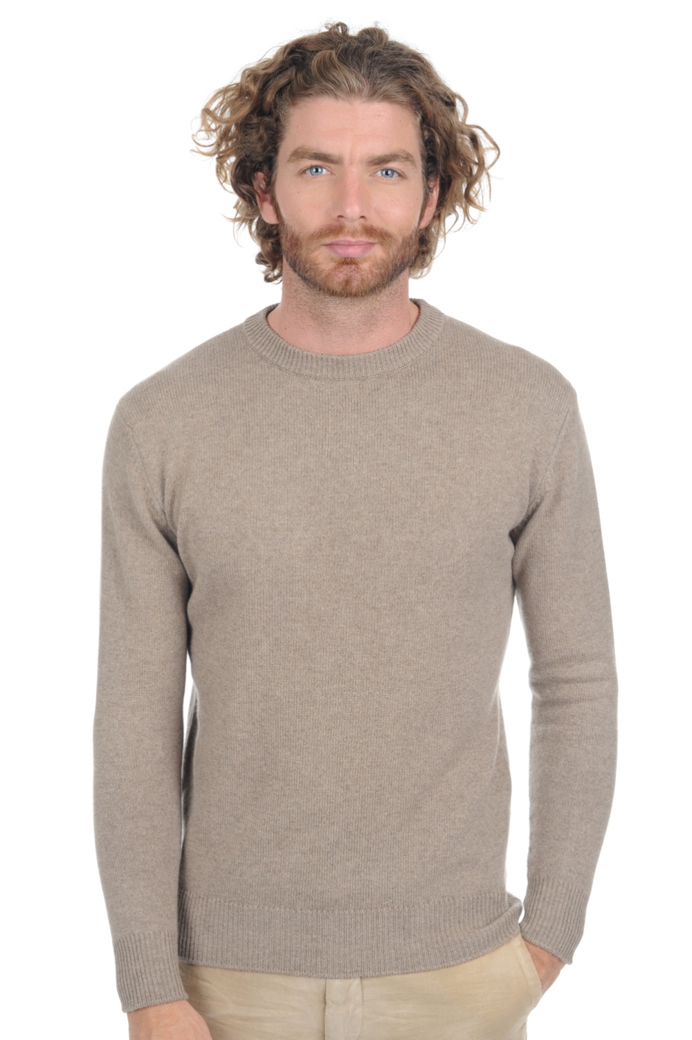 Cashmere men premium sweaters nestor 4f premium dolma natural l
