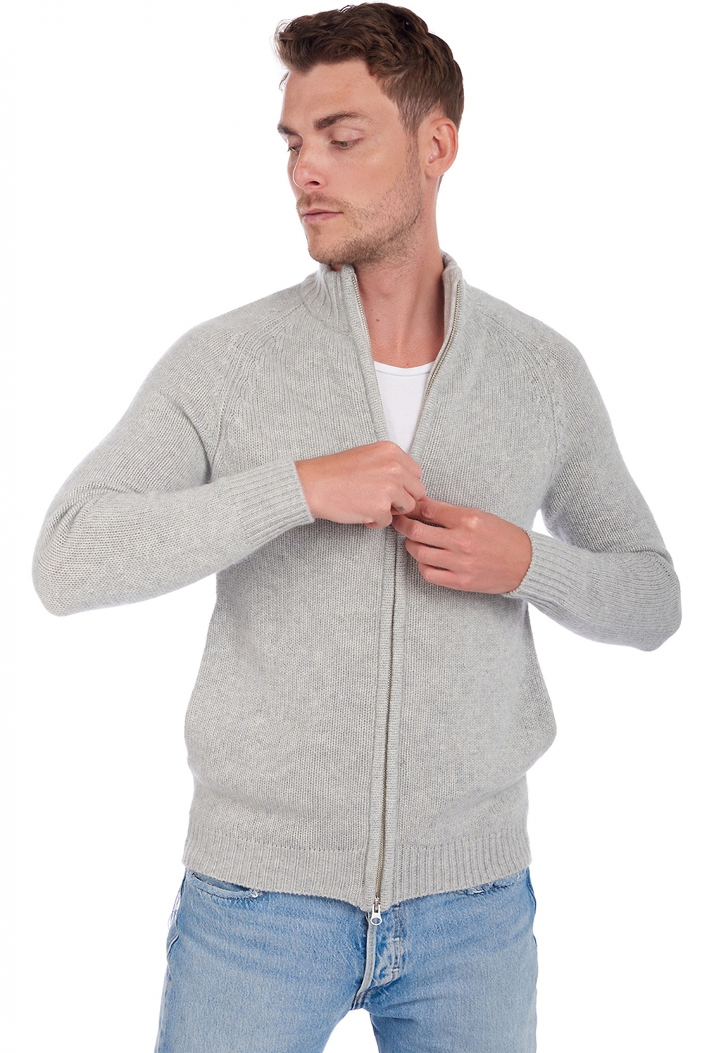 Cashmere men waistcoat sleeveless sweaters argos flanelle chine s