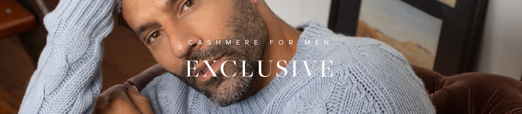 Cashmere for menExclusive