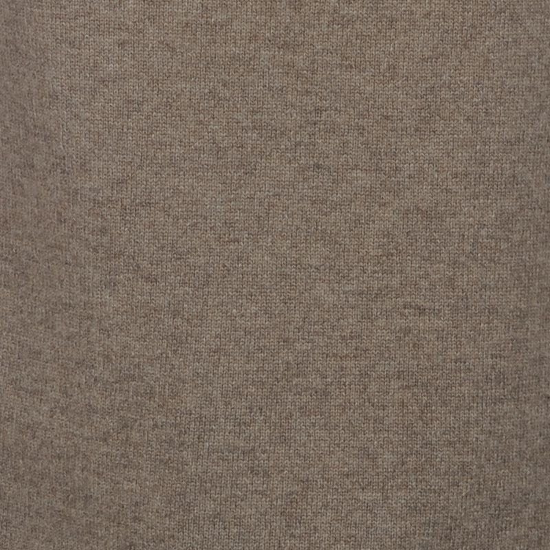 Cashmere ladies round necks ulrike natural brown s